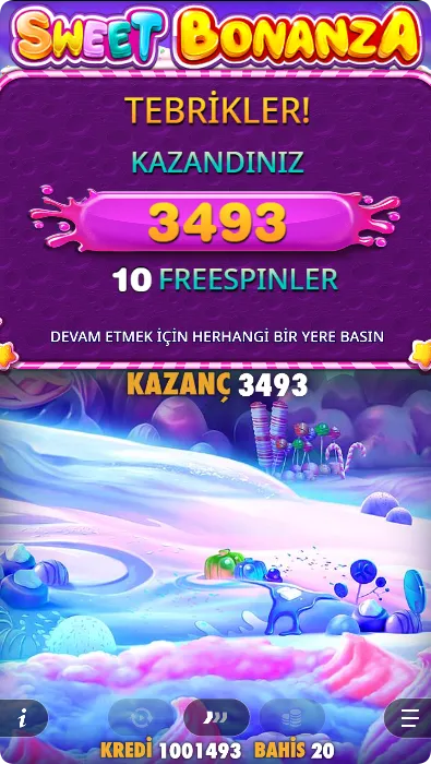 Oyunun sonu ve kazançların alınması